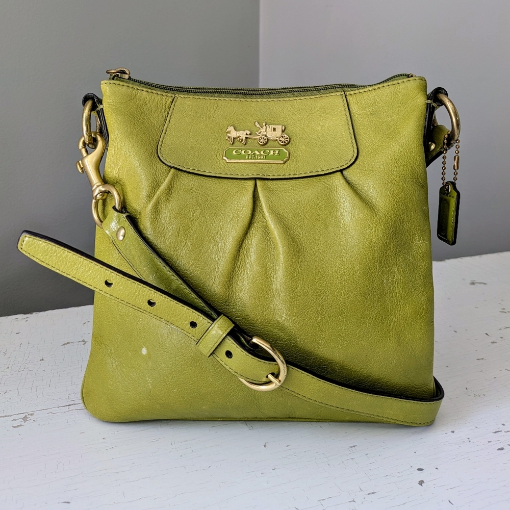 Coach Leather Shoulder/Crossbody Purse